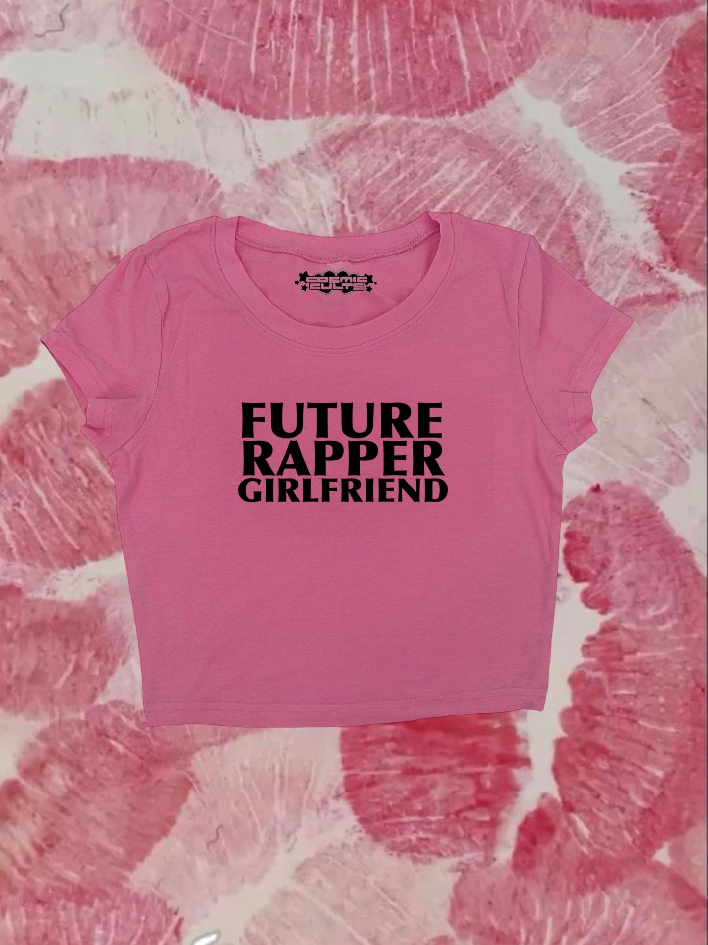 Future Rapper Girlfriend Coquette Clothing, Coquette Top, Y2k Baby Tee, Funny gift, Y2K Crop Top shirt