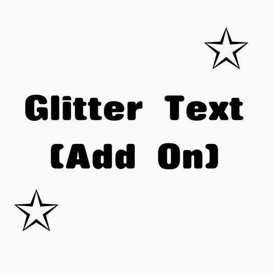 Y2K Glitter Text For Shirts